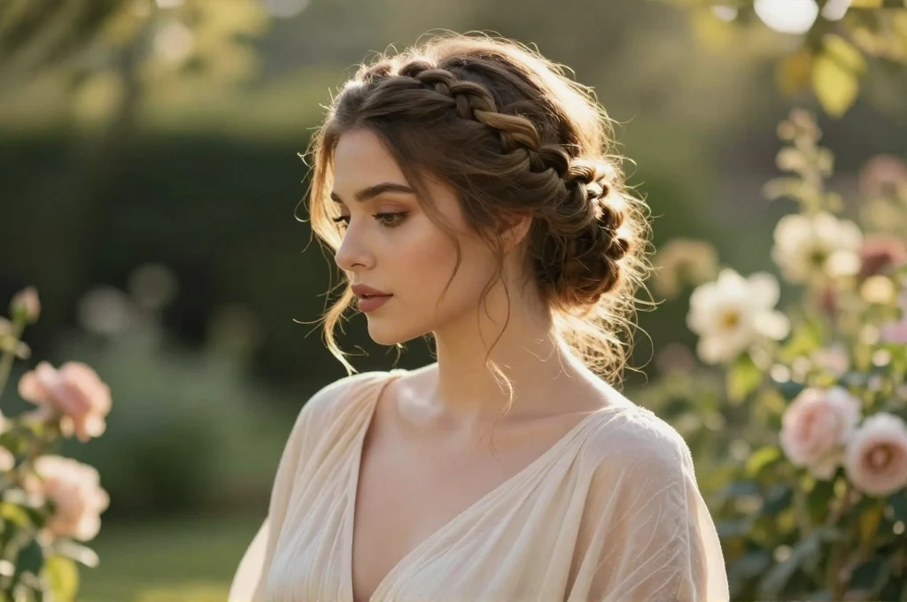 4. Soft Braided Crown