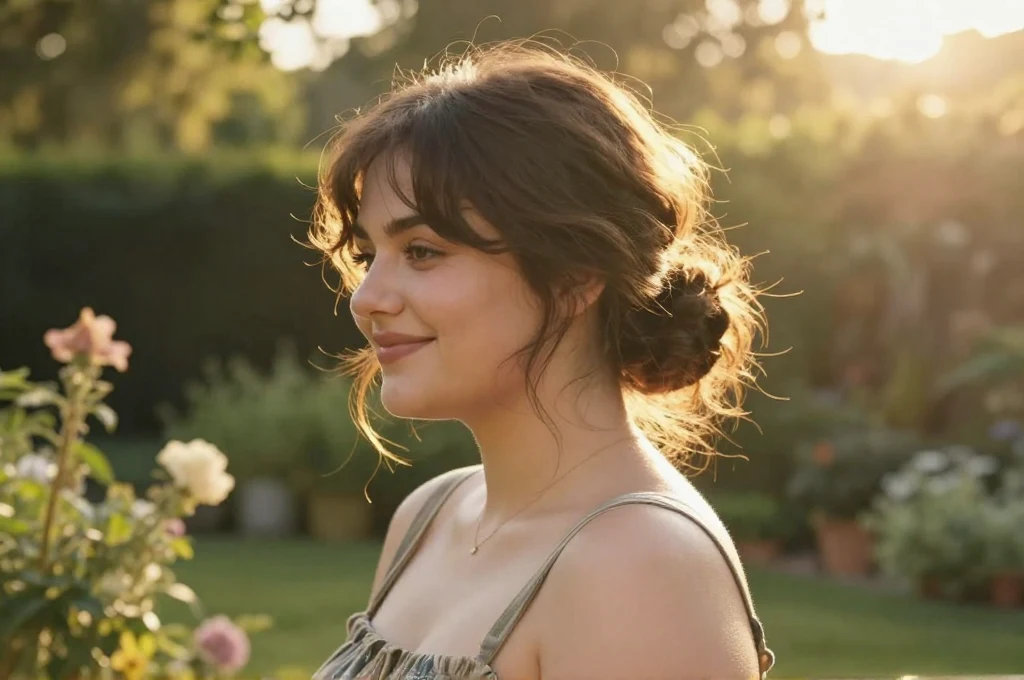20 Wedding Guest Hairstyles for Round and Fuller Faces